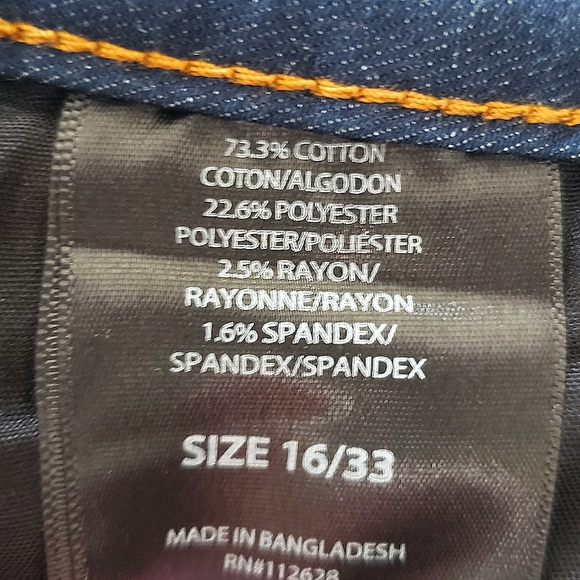 Tahari Amelia Button Fly Skinny Jeans-Sz 16/33 - Picture 11 of 13